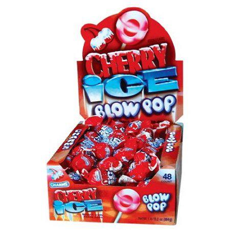 Charms Cherry Ice Blow Pops 48 Count
